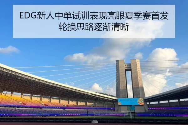 EDG新人中单试训表现亮眼夏季赛首发轮换思路逐渐清晰